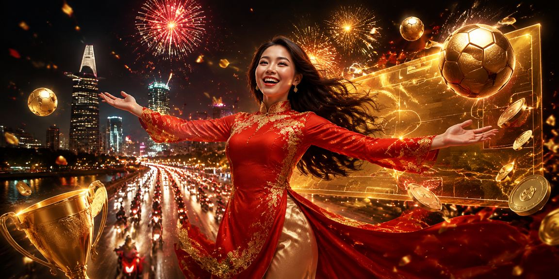 Màn hình slot game Nổ Hũ với biểu tượng jackpot và hiệu ứng ánh sáng neon
